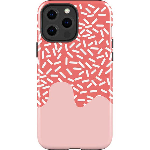 Coral Spring Sprinkles iPhone 15 Pro Max Impact Case